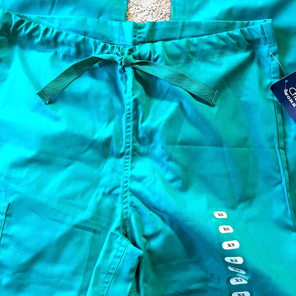 New with tags XS Green Scrubs